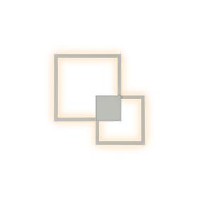 Double Wall Lights Mantra Fusion Flush Wall Lights Double Wall Lights Mantra Fusion Flush Wall Lights